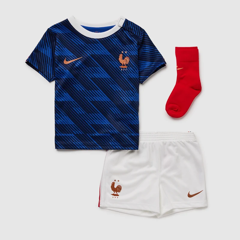 Nike Frankreich 2026 Babys Dri-FIT Stadium Heimset