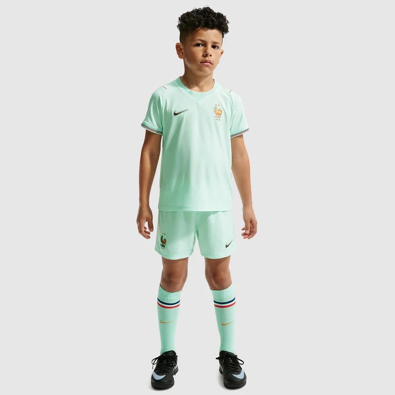 Nike Frankreich 2026 Kleine Kinder Dri-FIT Stadium Auswärtsset