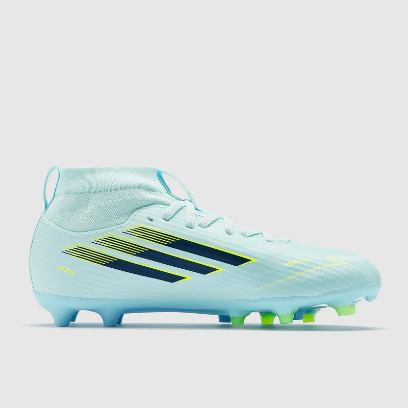 adidas Kids F50 Sparkfusion League FG/AG - Almost Blue/Dusky Petrol/Hi