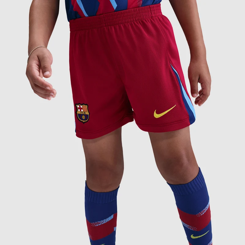 Nike FC Barcelona 25/26 Kleine Kinder Dri-FIT El Classico Stadium Kit