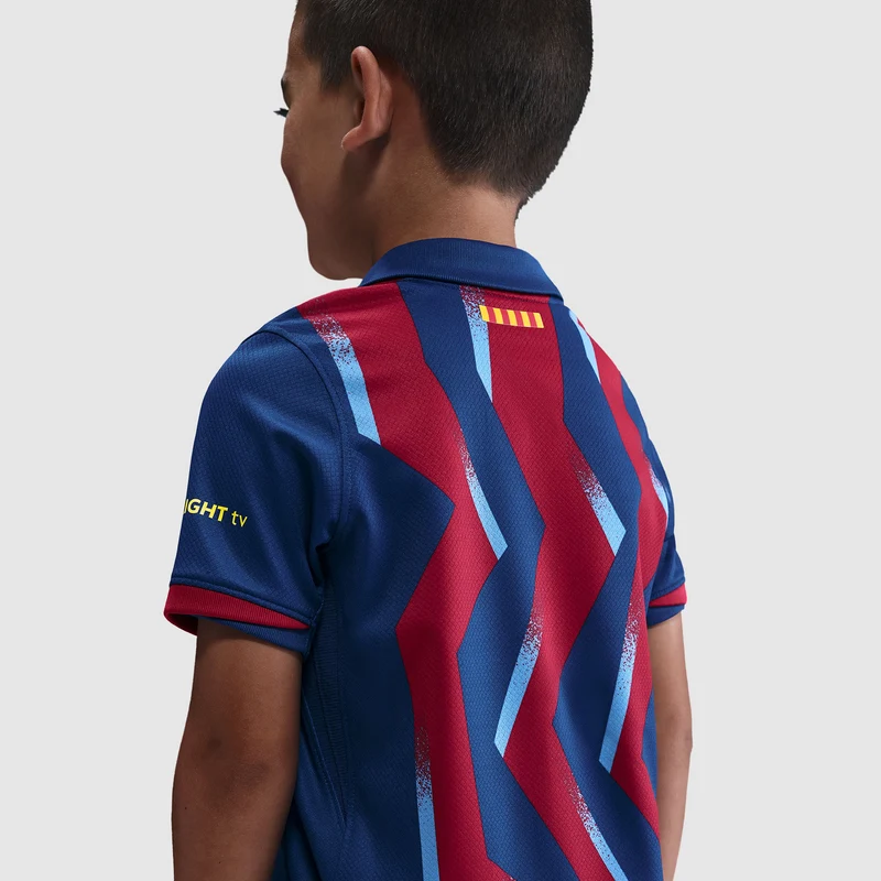 Nike FC Barcelona 25/26 Kleine Kinder Dri-FIT El Classico Stadium Kit