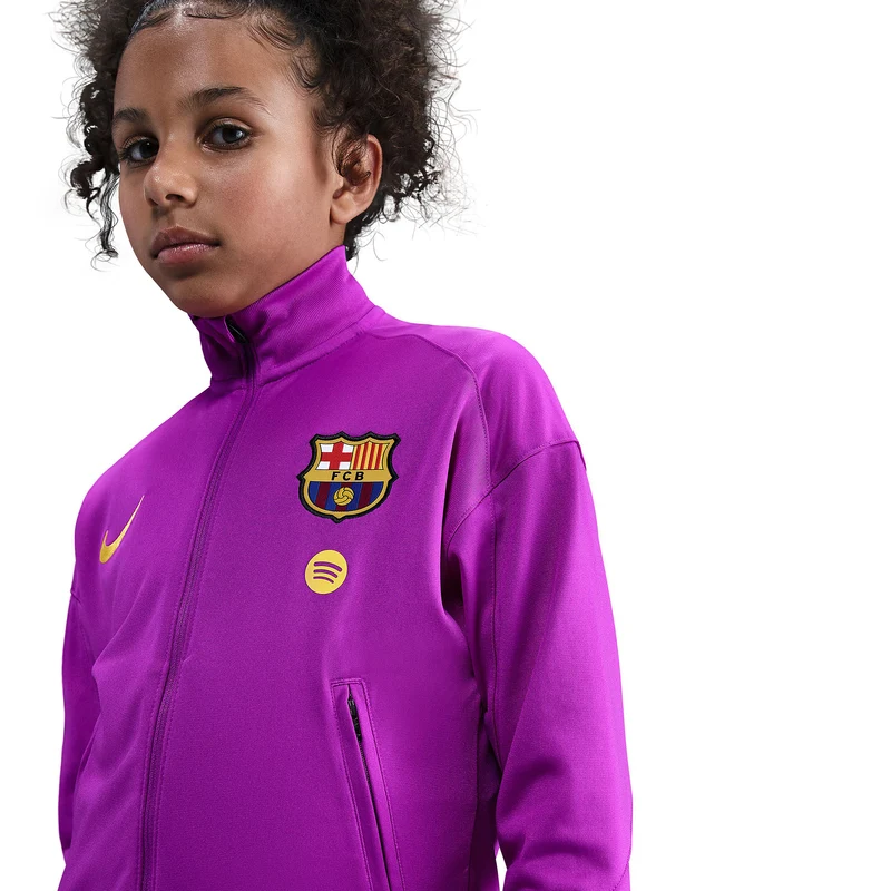 Nike FC Barcelona 25/26 Kinder Strike Knit Trainingsanzug