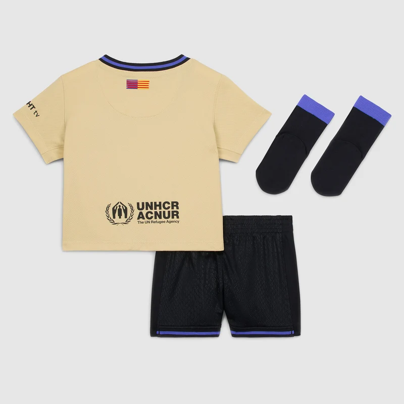 Nike FC Barcelona 25/26 Infants Stadium Away Kit