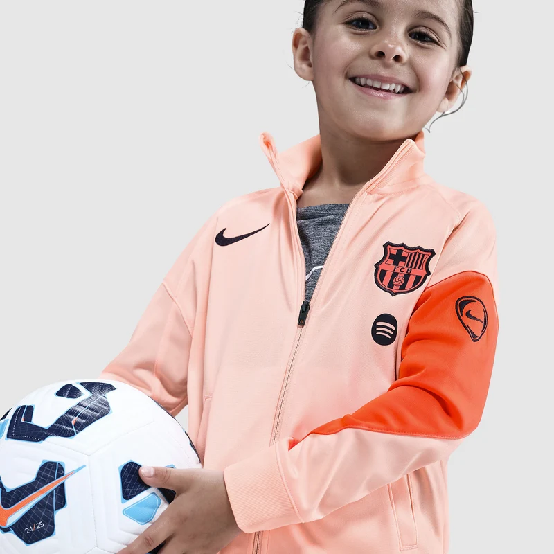 Nike FC Barcelona 25/26 Kleine Kinder Dri-FIT Strike Ausweich Trainingsanzug