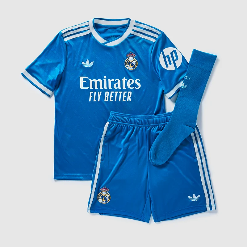 adidas Originals Real Madrid 25/26 Kinder Ausweichset