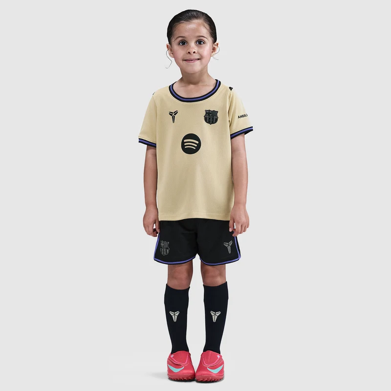 Nike FC Barcelona 25/26 Little Kids Dri-FIT Stadium Away Kit