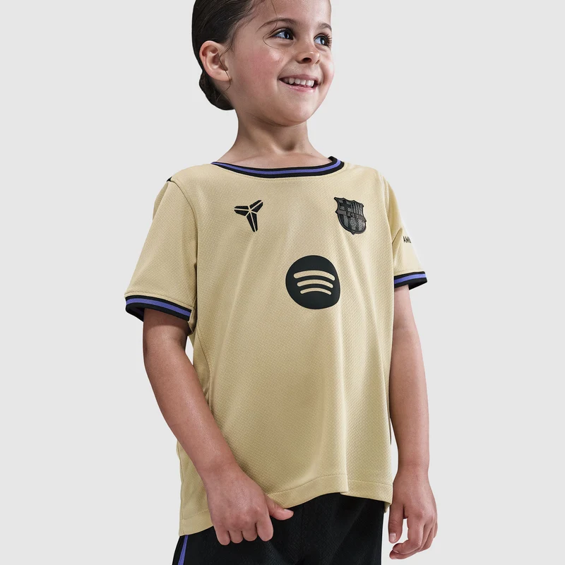 Nike FC Barcelona 25/26 Little Kids Dri-FIT Stadium Away Kit