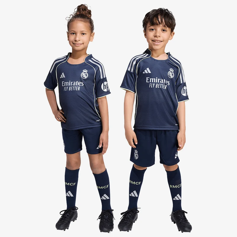 adidas Real Madrid 25/26 Kleine Kinder Auswärtsset