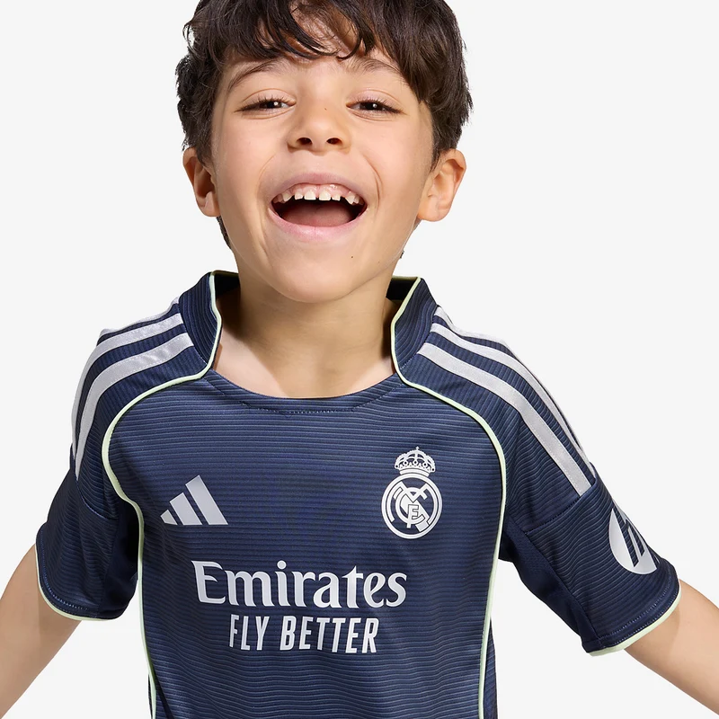 adidas Real Madrid 25/26 Kleine Kinder Auswärtsset