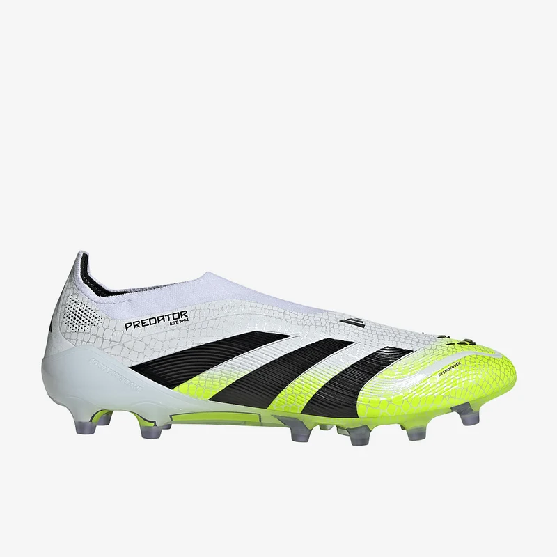 adidas Predator Elite Laceless AG – Ftwr White/Core Black/Lucid Lemon
