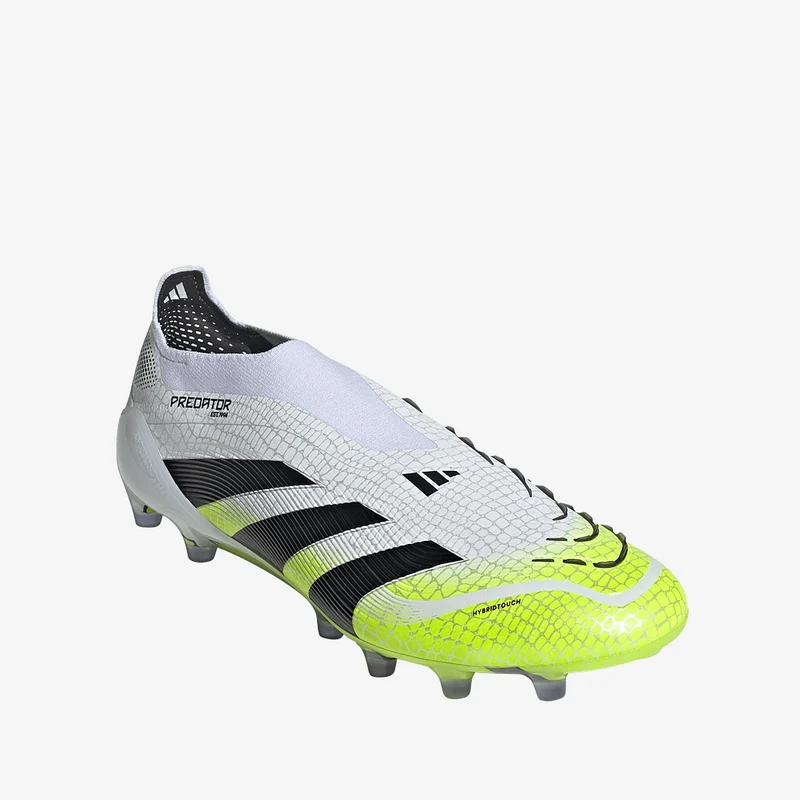 adidas Predator Elite Laceless AG – Ftwr White/Core Black/Lucid Lemon