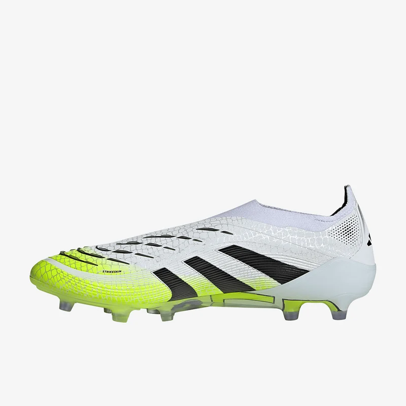 adidas Predator Elite Laceless AG – Ftwr White/Core Black/Lucid Lemon
