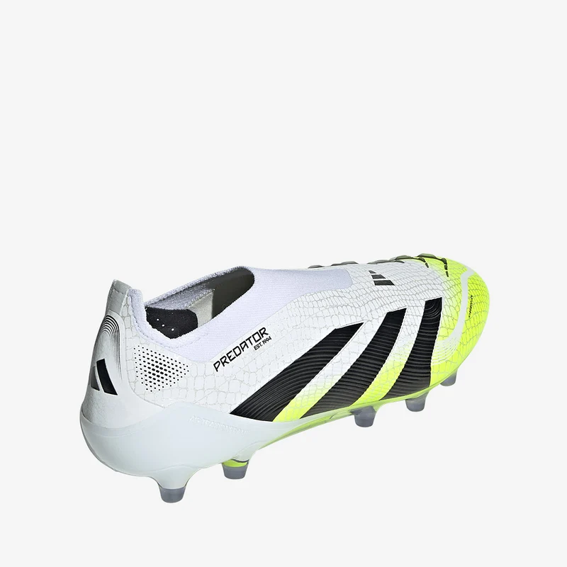 adidas Predator Elite Laceless AG – Ftwr White/Core Black/Lucid Lemon