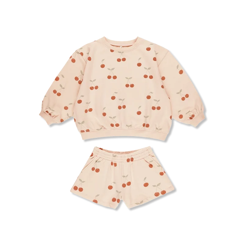 Cherries shorts-Set