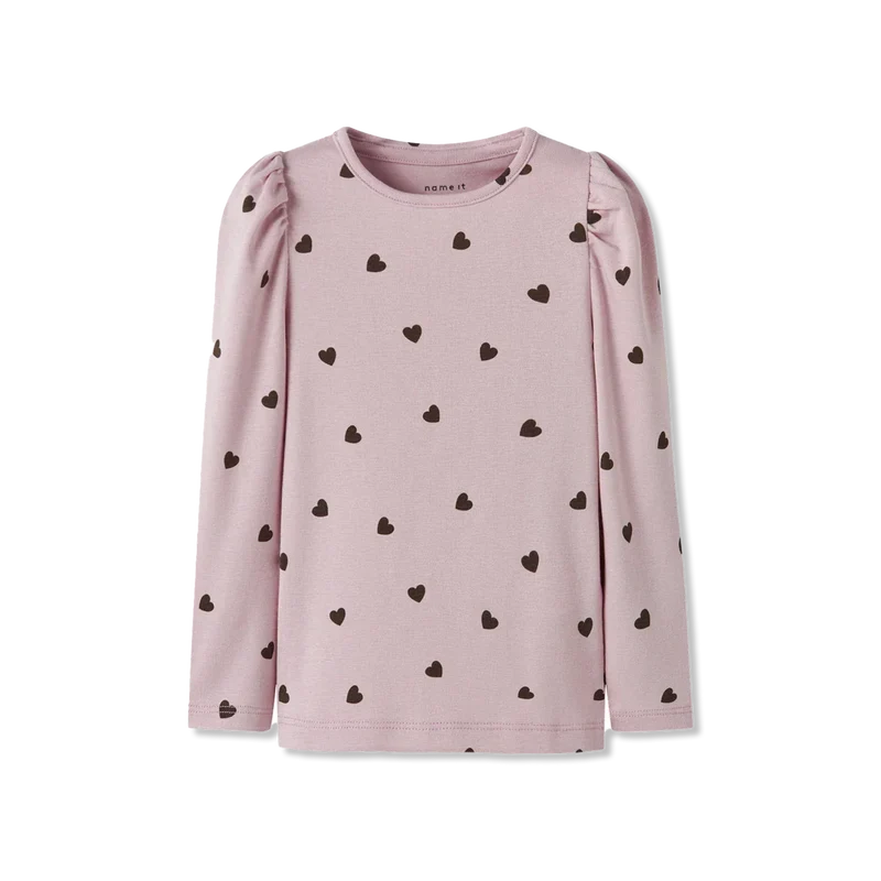 Nmfkheart langarmshirt