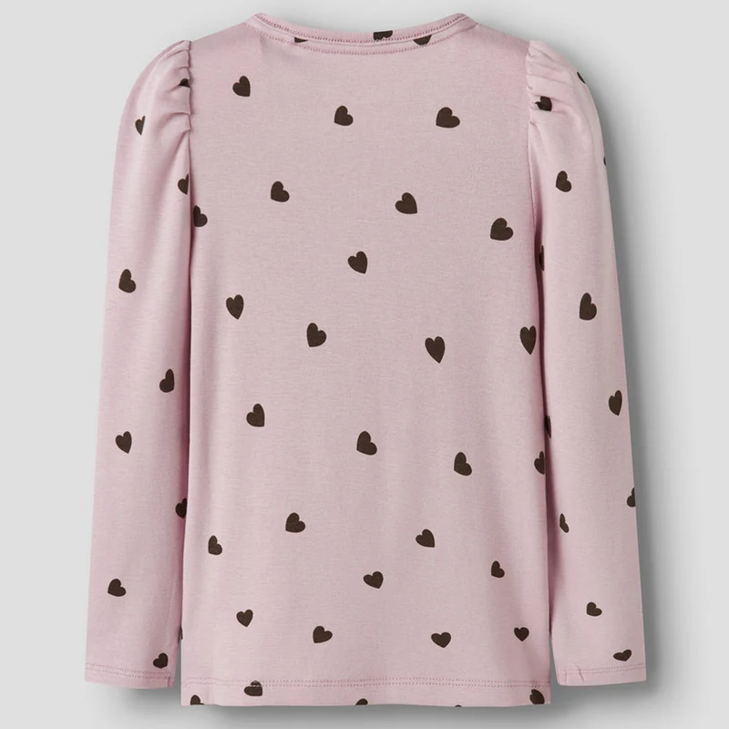 Nmfkheart langarmshirt