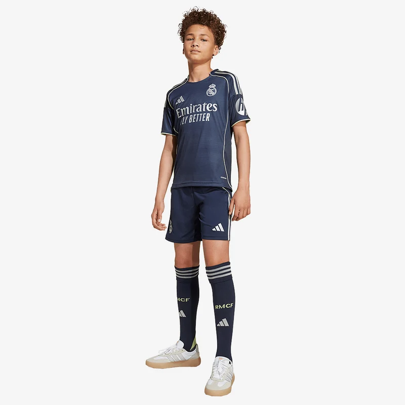 adidas Real Madrid 25/26 Kinder Auswärtsset