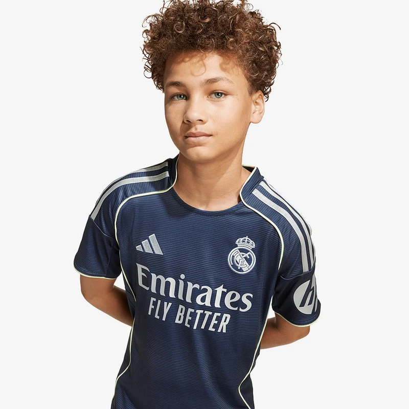 adidas Real Madrid 25/26 Kinder Auswärtsset