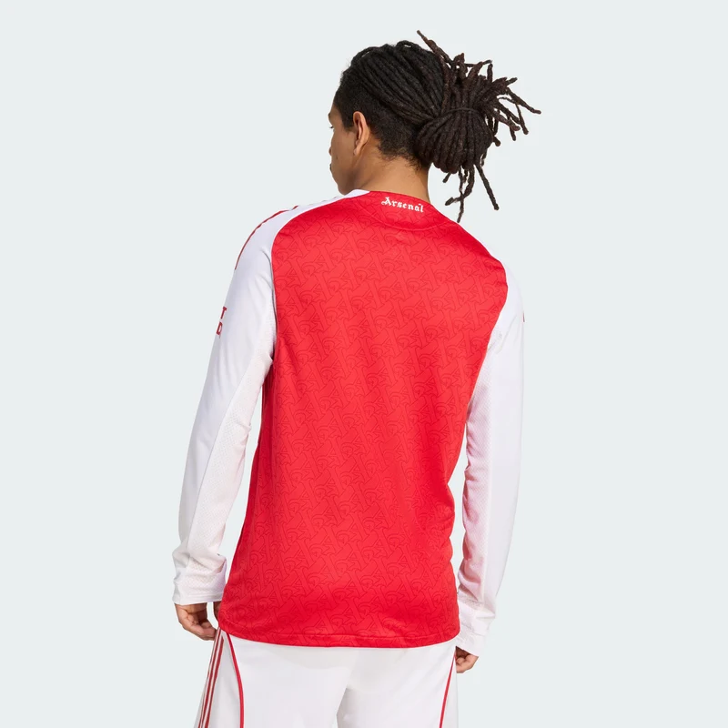 adidas Men Arsenal 25/26 Long Sleeve Home Authentic Jersey