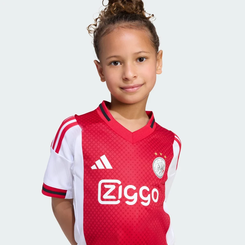 adidas Kids Ajax Amsterdam 25/26 Home Mini Kit Kids