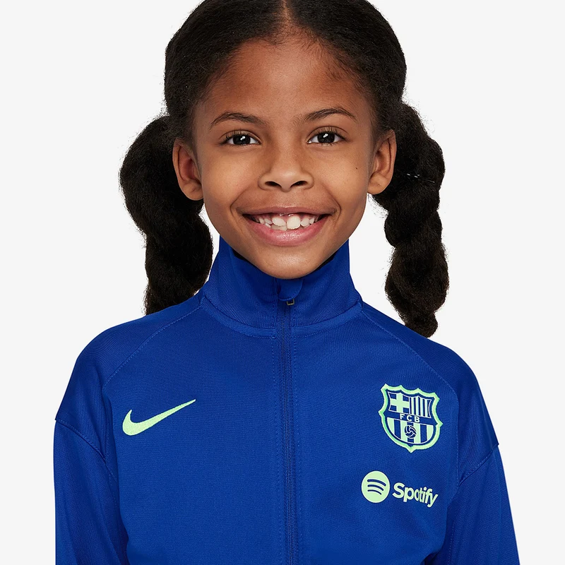 Nike FC Barcelona 24/25 Kleine Kinder Dri-FIT Strike Ausweich Trainingsanzug
