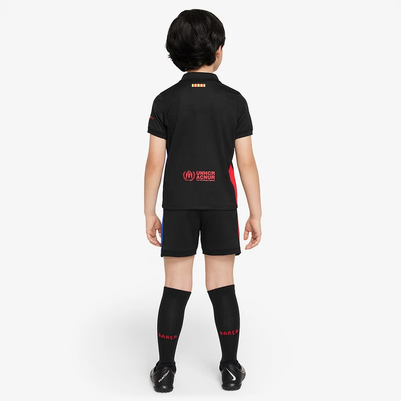 Nike FC Barcelona 24/25 Little Kids Dri-FIT Stadium Away Kit