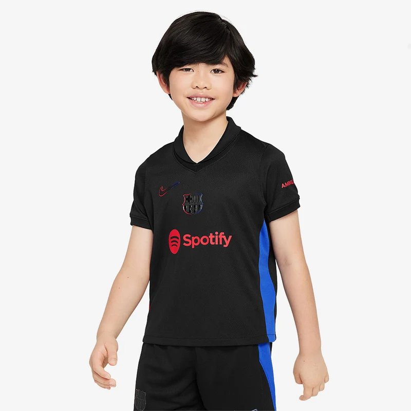 Nike FC Barcelona 24/25 Little Kids Dri-FIT Stadium Away Kit