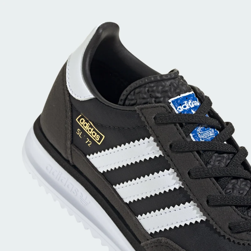 adidas Originals Kids SL 72 RS Elastic Laces Shoes Kids