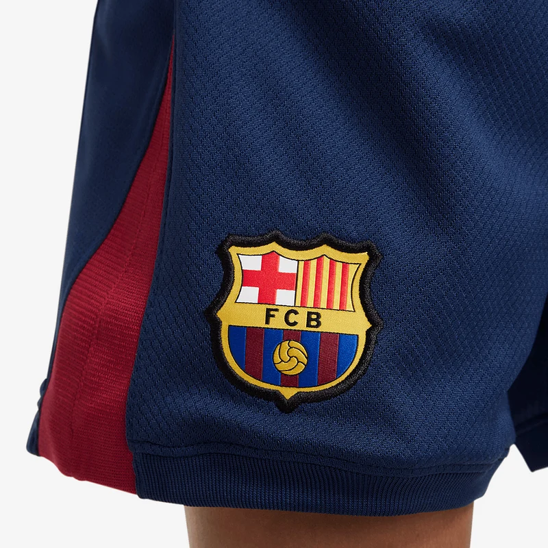 Nike FC Barcelona 24/25 Kleine Kinder Dri-FIT Stadium Heimkit