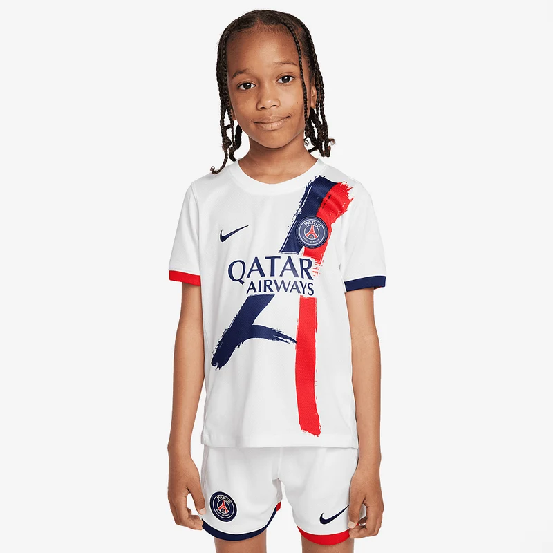 Nike Paris Saint-Germain 24/25 Kleine Kinder Dri-FIT Stadium Auswärtsset