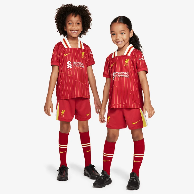 Nike Liverpool 24/25 Kleine Kinder Dri-FIT Stadium Heimset