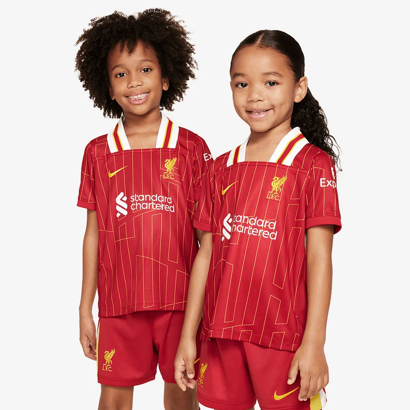 Nike Liverpool 24/25 Kleine Kinder Dri-FIT Stadium Heimset