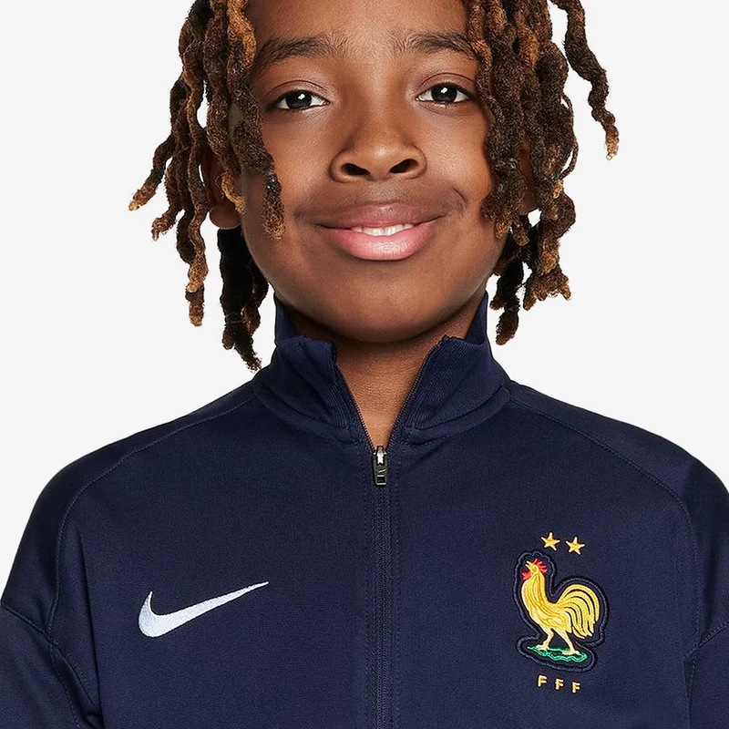 Nike Frankreich 2024 Kinder Dri-FIT Strike Trainingsanzug