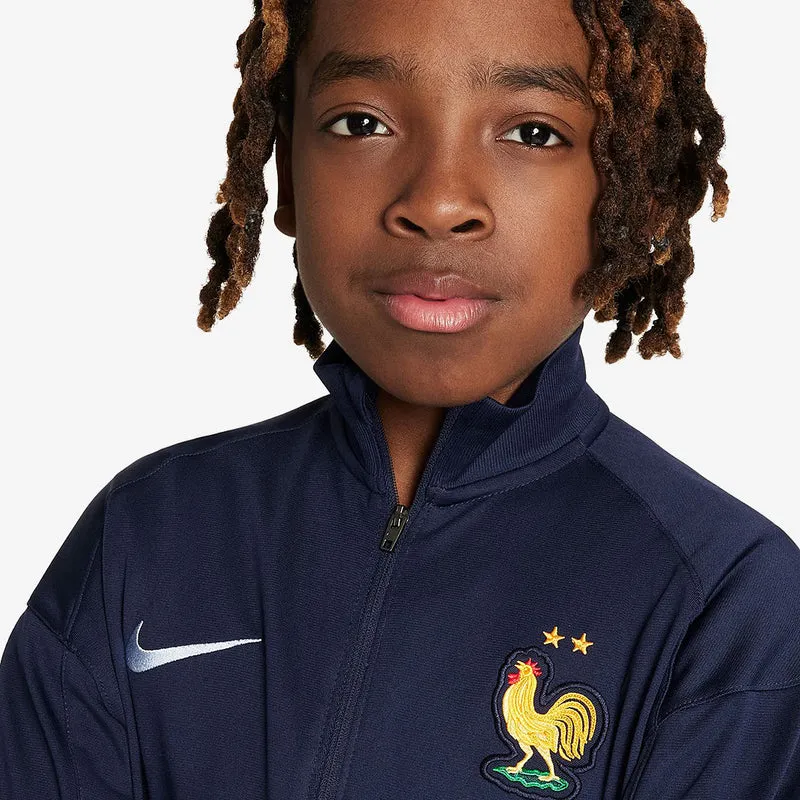 Nike Frankreich 2024 Kinder Dri-FIT Strike Trainingsanzug