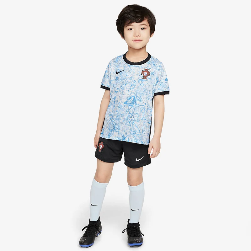 Nike Portugal 2024 Kleine Kinder Dri-FIT Stadium Auswärtsset