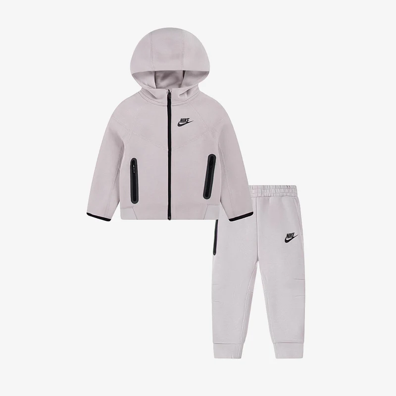 Nike Sportswear Jüngere Kinder Tech Fleece Full Zip-Up Set Mit Kapuze (2-7 Jahre)
