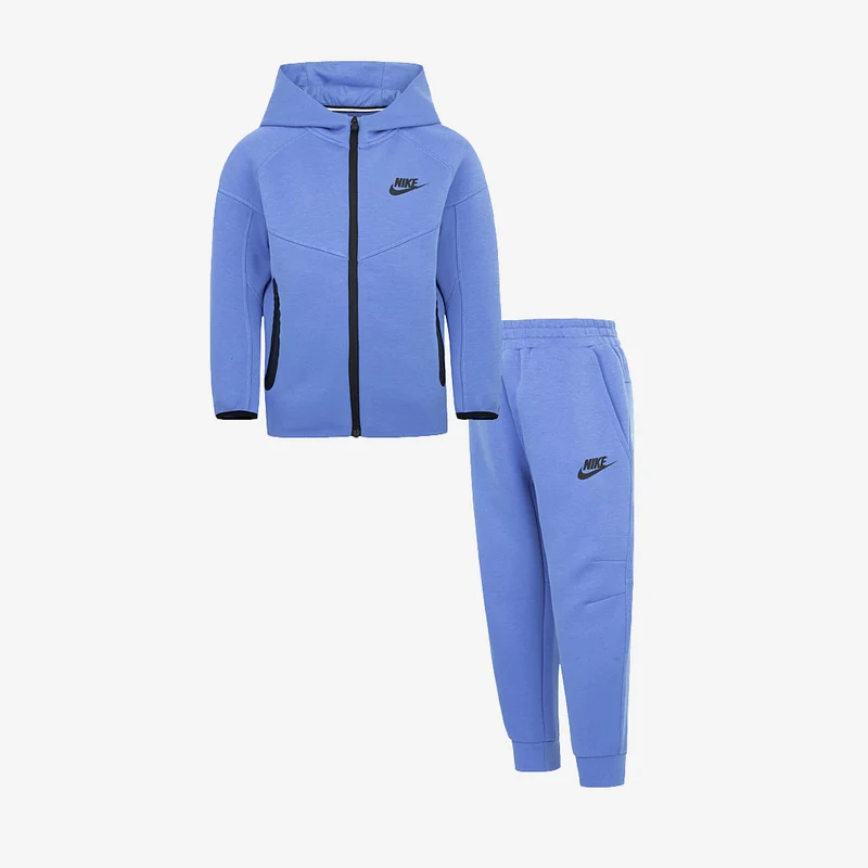 Nike Sportswear Jüngere Kinder Tech Fleece Full Zip-Up Set Mit Kapuze (2-7 Jahre)