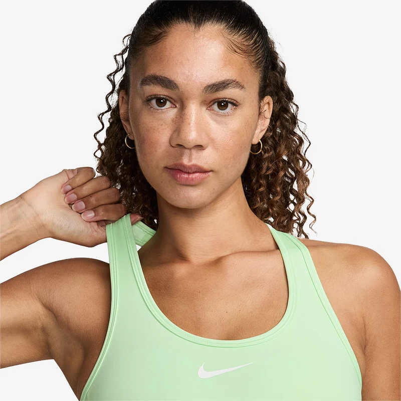 Nike Damen Swoosh Padded Medium Support Sport BH