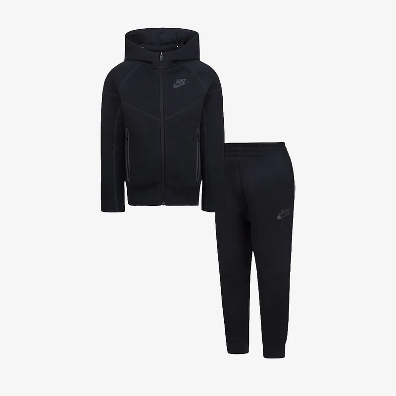 Nike Sportswear Jüngere Kinder Tech Fleece Full Zip-Up Set mit Kapuze (2-7 Jahre)