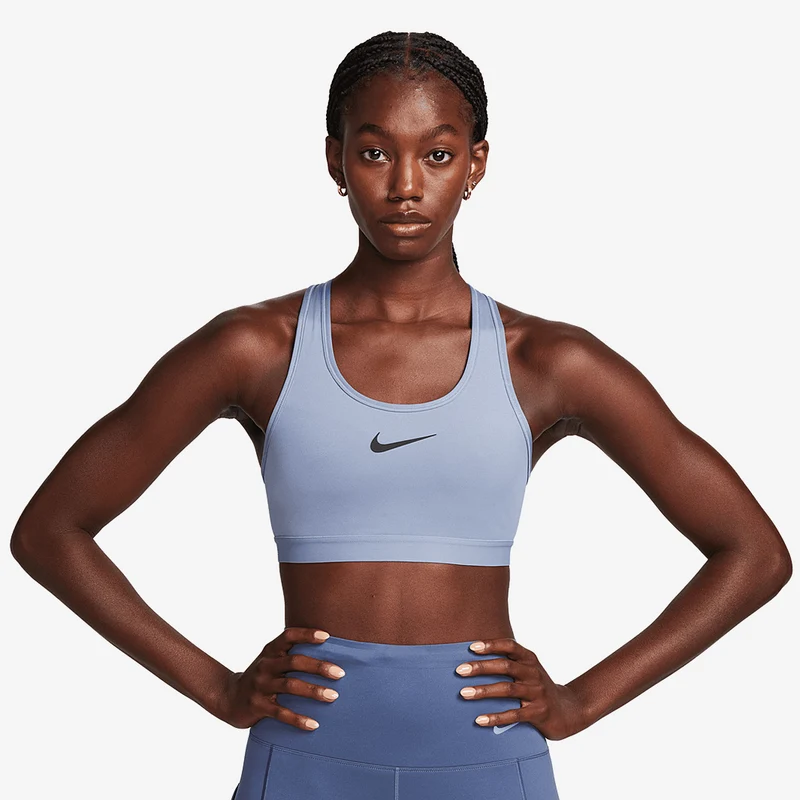 Nike Damen Swoosh High-Support Non-Padded Adjustable Sport BH