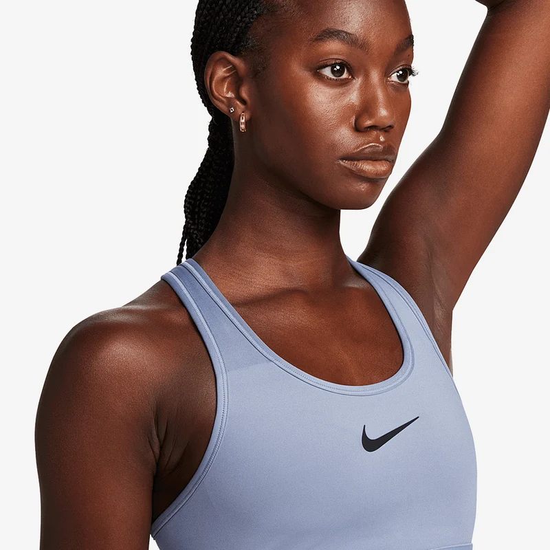 Nike Damen Swoosh High-Support Non-Padded Adjustable Sport BH