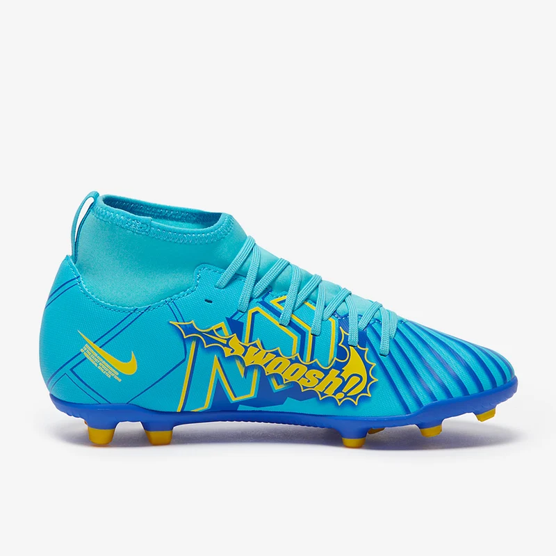 Nike High Top Fußballschuh für verschiedene Böden für jünger