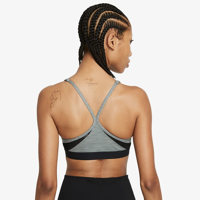 Nike Womens Light-Support Padded V-Neck Sports Bra