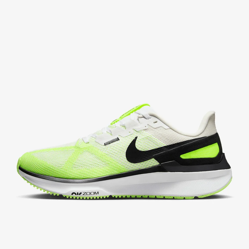 Nike Air Zoom Structure 25 - Weiß/Schwarz/Volt