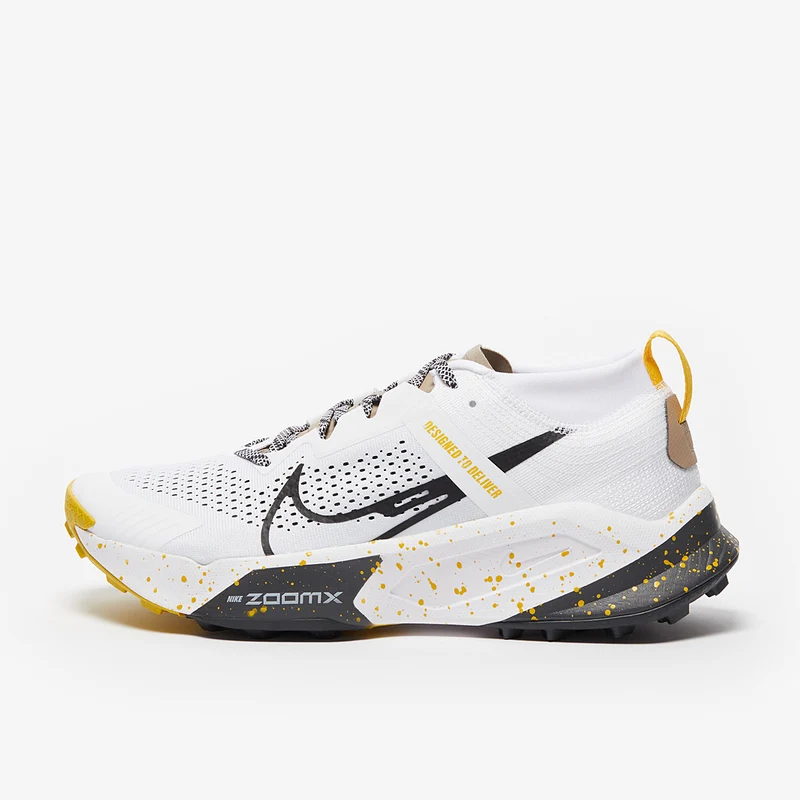 Nike ZoomX Zegama - White/Black-Vivid Sulfur