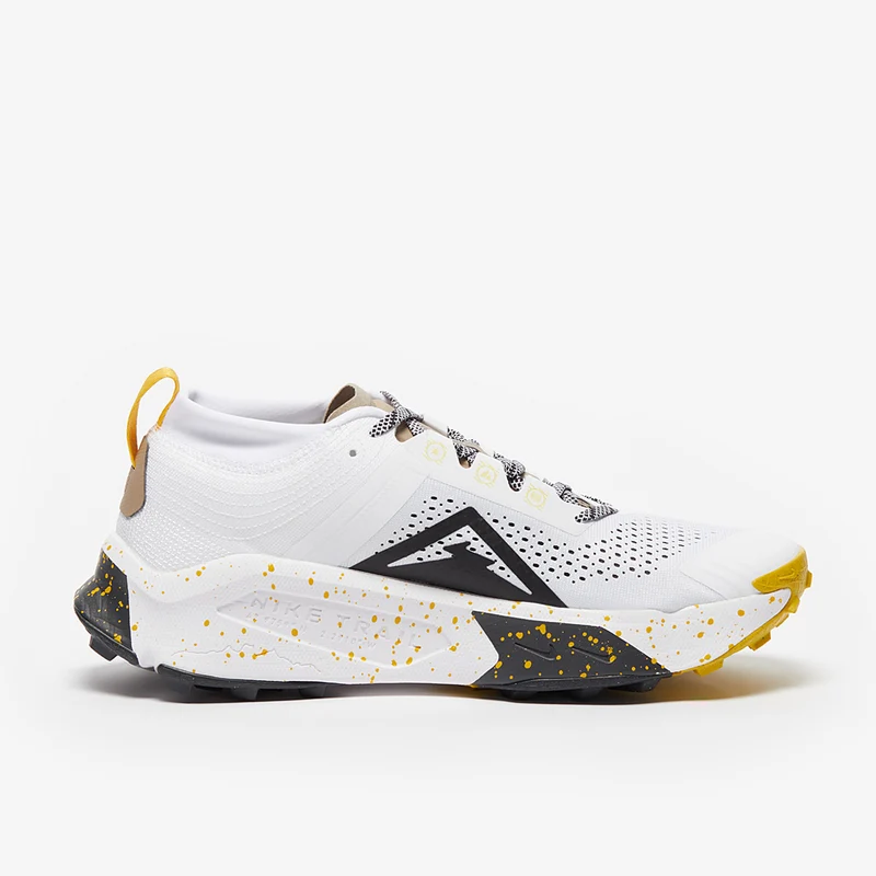 Nike ZoomX Zegama - White/Black-Vivid Sulfur