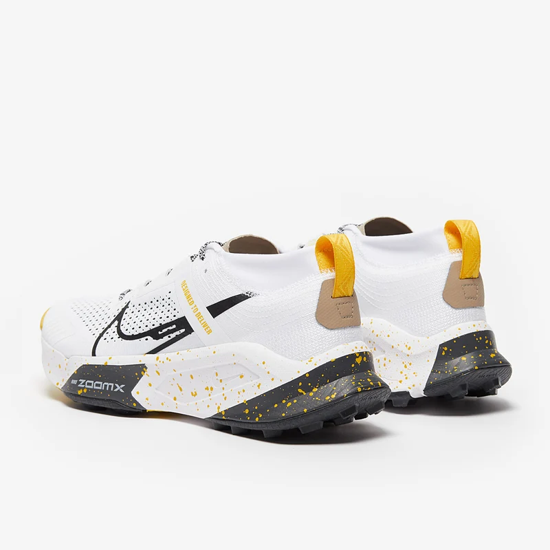 Nike ZoomX Zegama - White/Black-Vivid Sulfur