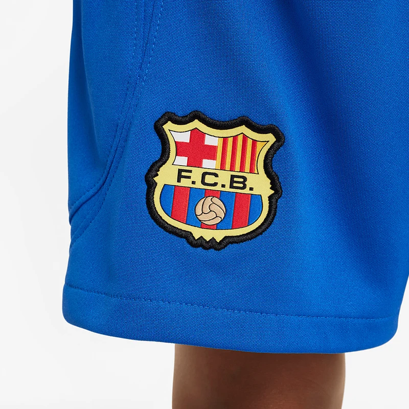 Nike Kleine Kinder FC Barcelona 23/24 Dri-Fit Auswärtsset