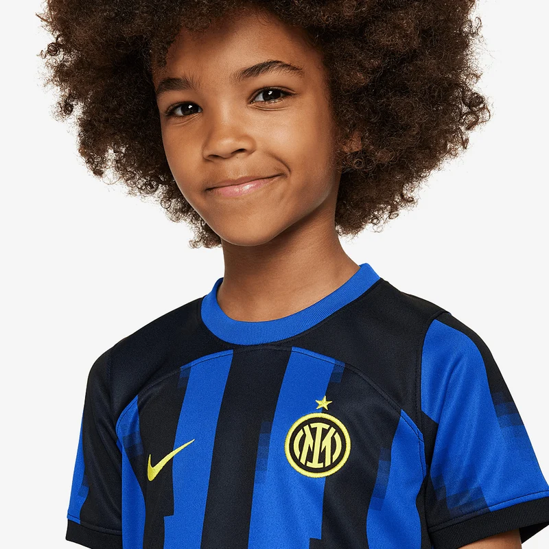 Nike Kleine Kinder Inter Mailand 23/24 Dri-Fit Heimset