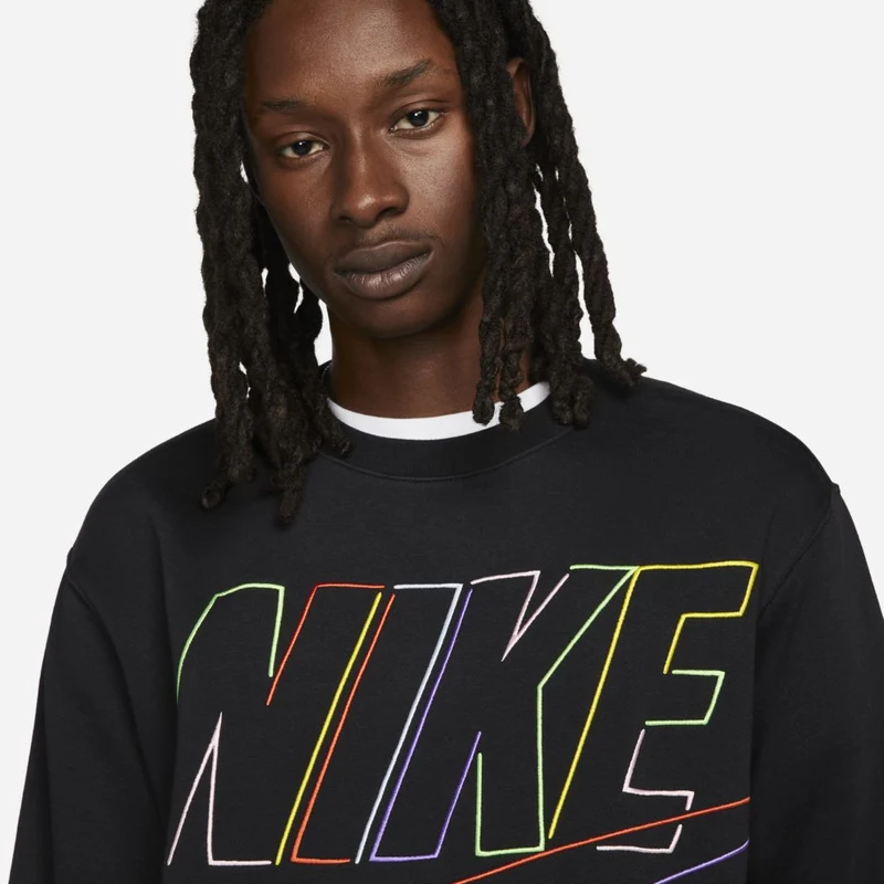 Nike Sportswear Club+ Brushed-Back Crewneck